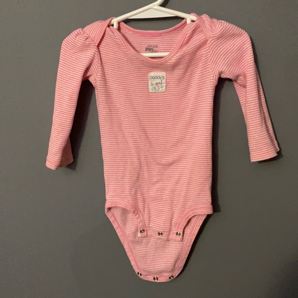 Baby onesie-simple joys by Carter’s.